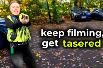 UK COPS PULL TASER On Auditor & Get It All Wrong!