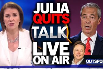 “I’ll say this right now on camera!” Julia Hartley Brewer QUITS Talk TV live on air to back Farage
