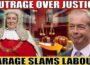 Farage Slams “Two-Tier Justice” After Labour Councillor Cleared Over Violent Remarks