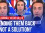 LBC caller demands Lewis Goodall house asylum seekers himself