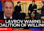 Lavrov Slams UK-France ‘War Coalition’ for Sabotaging Ukraine Peace!
