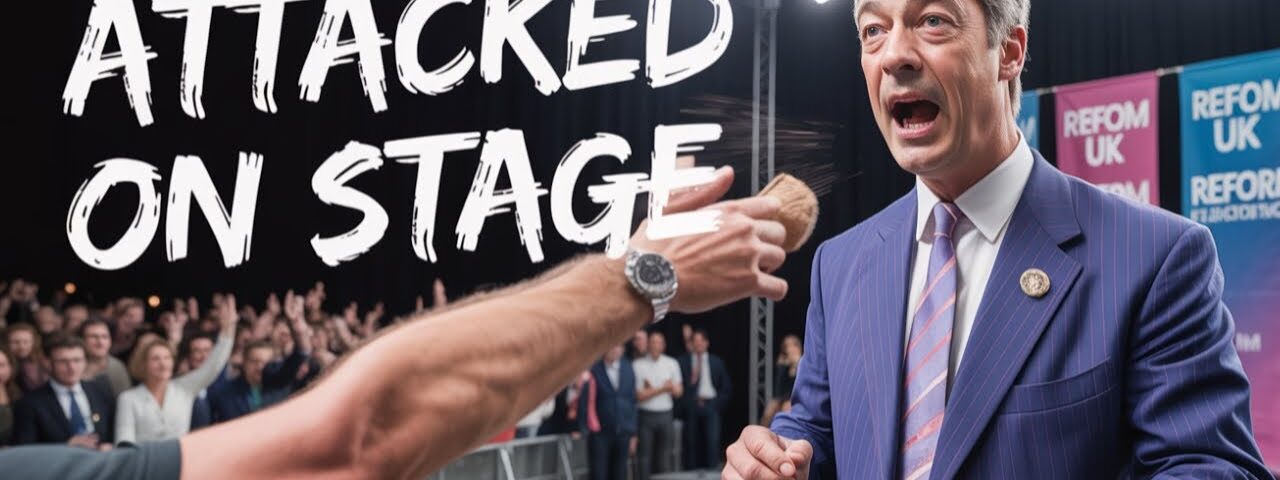 I Witnessed CHAOS at NEC Reform Event . Nigel Farage ATTACKED