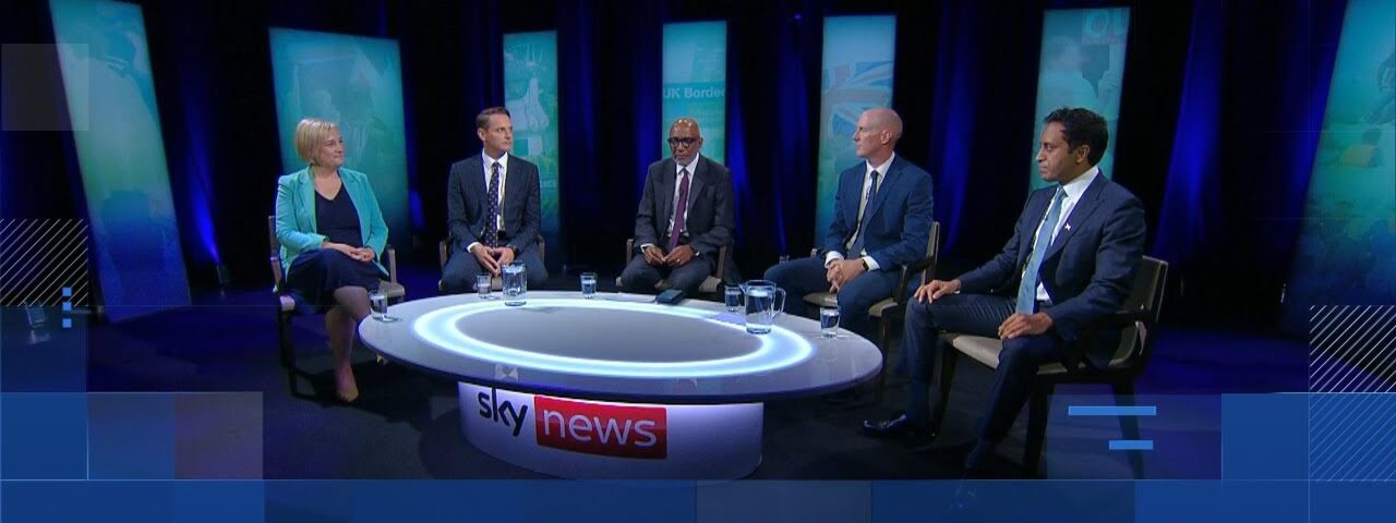How the Sky News Immigration Debate unfolded