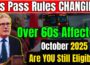 UK Bus Pass Changes from October 2025 – Are You Still Eligible?