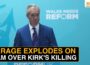 Nigel Farage’s Furious Reaction Over Charlie Kirk Killing Shakes Reform UK Press Conference