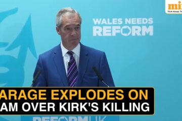 Nigel Farage’s Furious Reaction Over Charlie Kirk Killing Shakes Reform UK Press Conference