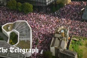 In full: Major ‘Unite the Kingdom’ march draws over 100,000 to London