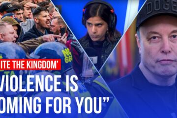 Elon Musk calls for British government to be overthrown at ‘patriotic’ rally that turned violent
