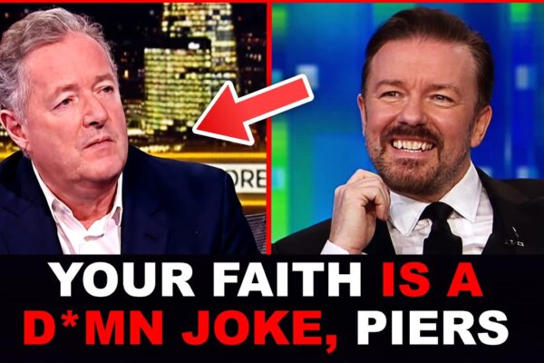 Ricky Gervais SCHOOLS BIBLE Thumper Piers Morgan in Heated Debate