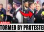Keir Starmer & David Lammy Stormed by Angry Protesters While Walking Through the Streets!