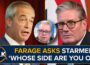 Nigel Farage FLAME GRILLS Keir Starmer Over Immigration | ‘Whose Side Are You On?!’