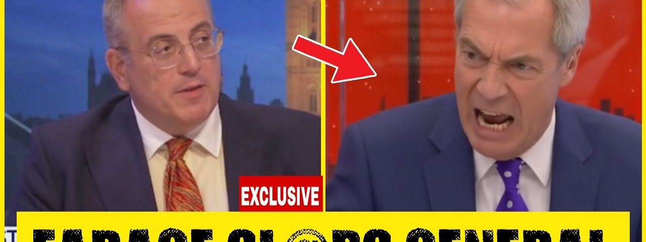 Nigel Farage GOES MAD and SL@PS DOWN GB News Host During FIERY CLASH On LIVE TV