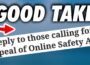 MP Takes Logical Look at Online Safety Act