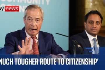 Nigel Farage announces plan to deport legal migrants