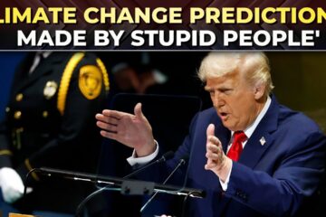 ‘Stupid People’ | Trump says Green Energy is a scam and attack Climate Science at UN