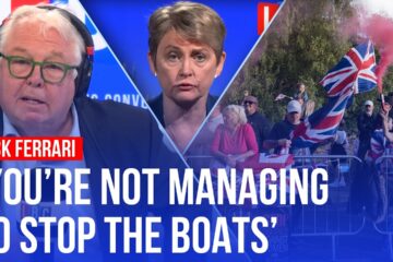 Nick Ferrari grills Home Secretary on asylum hotel delays | LBC