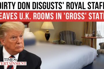 Trump ‘RUINS’ Windsor Suite In One Night; ‘Tanning Spray Cans, Orange Bed Sheets’ Left For UK Royals