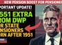 UK State Pension News: £551 Boost for All Born After 1951 – DWP Confirms