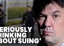 Graham Linehan’s lawyers seriously consider suing the police