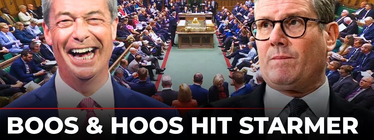 UK Parliament LIVE: Keir Starmer Booed After ‘Badmouthing UK’ Attack On Nigel Farage | Trump | Musk