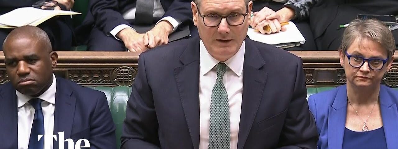 Starmer makes statement in parliament – watch live