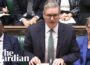 Starmer makes statement in parliament – watch live