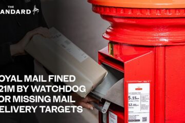Royal Mail fined £21m by watchdog for missing mail delivery targets