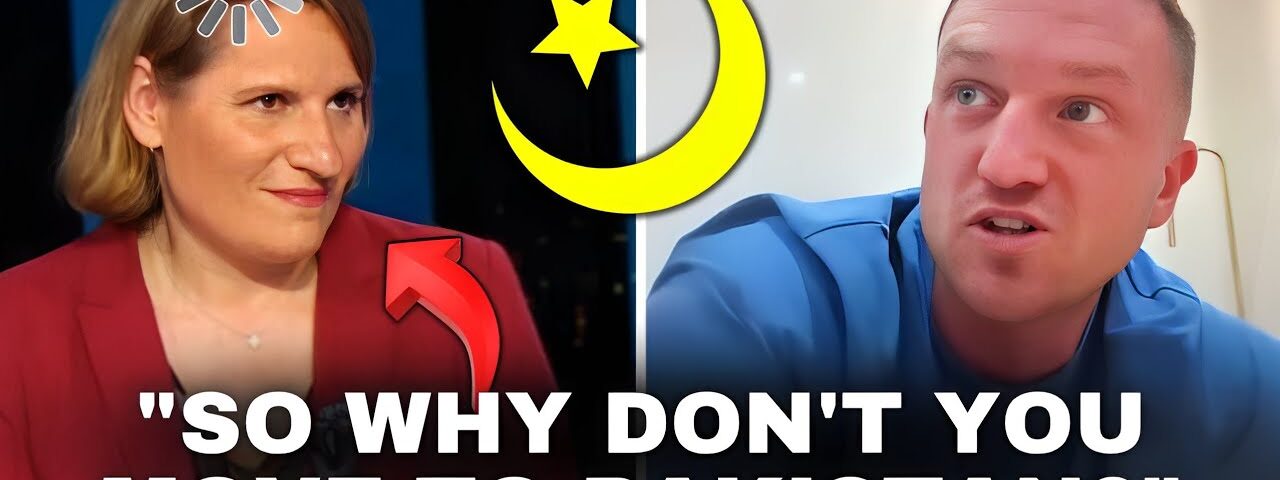 French Reporter Defends Islam, Then Nearly DROPS When Tommy Robinson Asks This…