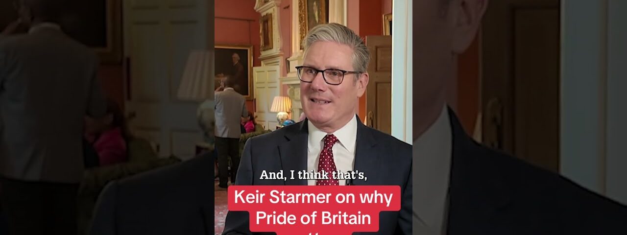 Keir Starmer on why Pride of Britain matters #themirror #news