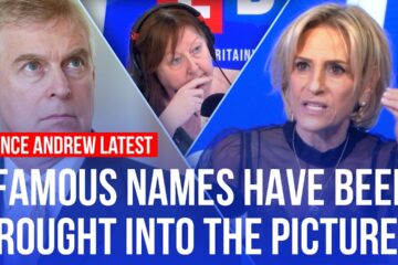Emily Maitlis realises Prince Andrew lied to her Emily Maitlis realises Prince Andrew lied to her