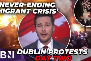 VIOLENCE erupts on the SECOND night of Dublin protests outside an asylum hotel | ‘Fireworks thrown!’ VIOLENCE erupts on the SECOND night of Dublin protests outside an asylum hotel | ‘Fireworks thrown!’