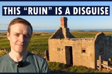 This is NOT a ruined cottage. | THE DRURIDGE BAY RUIN