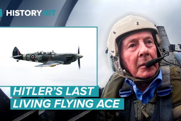 WW2 Luftwaffe Ace Flies RAF Spitfire For the First Time