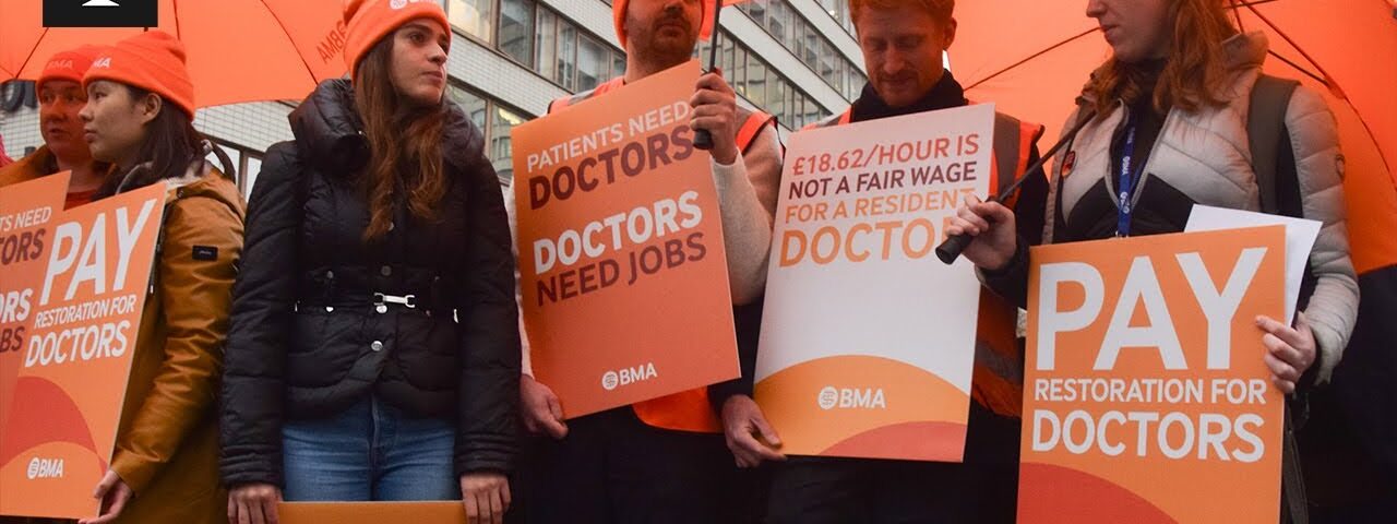 Doctors Strike Across the UK Over Pay Dispute