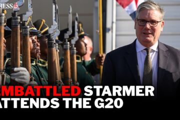 Keir Starmer escapes from Labour leadership woes to attend G20 in South Africa