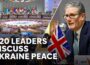 G20 summit: more work needed on Ukraine peace plan says Keir Starmer