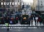 LIVE: British farmers protest with tractors at London’s Trafalgar Square