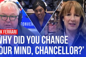 ‘I won’t make apologies,’ Rachel Reeves tells Nick Ferrari