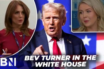 ‘Is Trump prepared to BANKRUPT the BBC?!’ – Bev Turner doesn’t hold back in White House briefing
