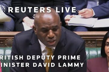 LIVE: British Deputy Prime Minister David Lammy takes questions in parliament