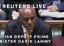 LIVE: British Deputy Prime Minister David Lammy takes questions in parliament