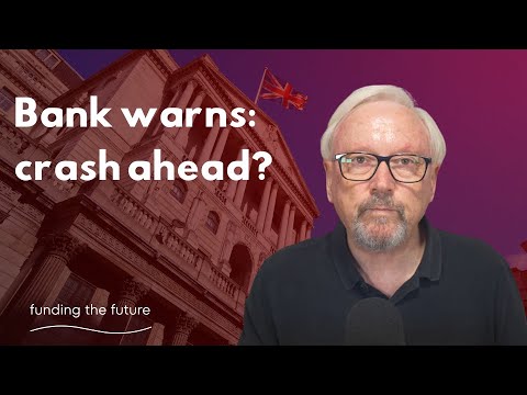 The Bank of England is warning a financial crash is coming