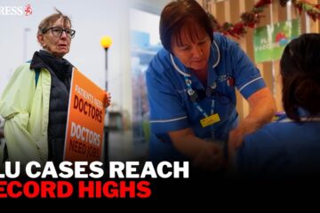 NHS on the brink as SUPERFLU hospital admissions soar 55% – ‘Worst-case scenario’