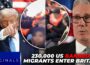 REVEALED: Hundreds of thousands of migrants BANNED by Trump FLOOD into Britain