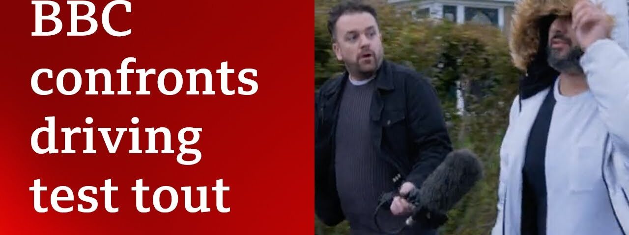 BBC confronts man bulk-buying and reselling UK driving tests