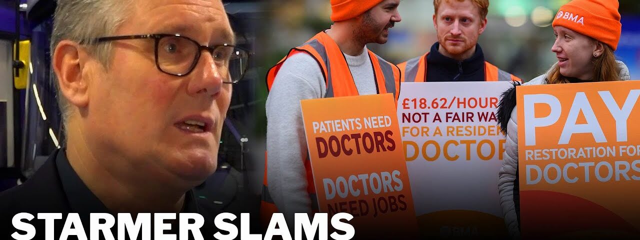 ‘CANCEL’ – Starmer says doctors strike will throw NHS into CRISIS with super-flu outbreak